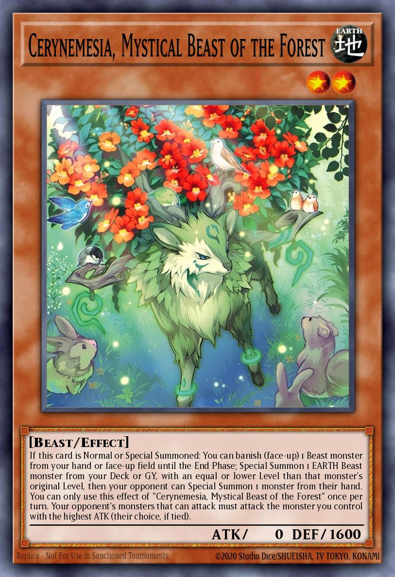 Cerynemesia, Mystical Beast of the Forest